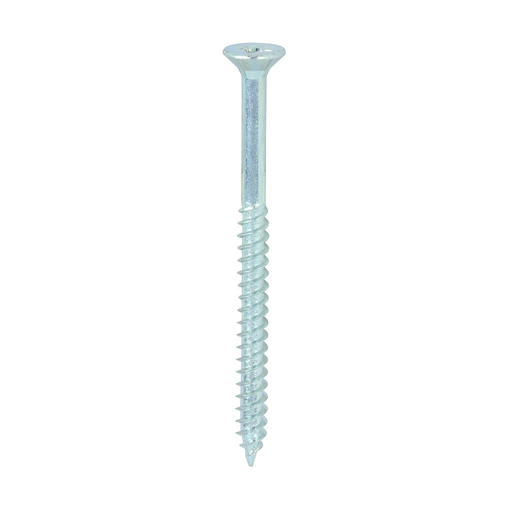 TIMCO Twin-Threaded Woodscrews – PZ – Double Countersunk – Zinc