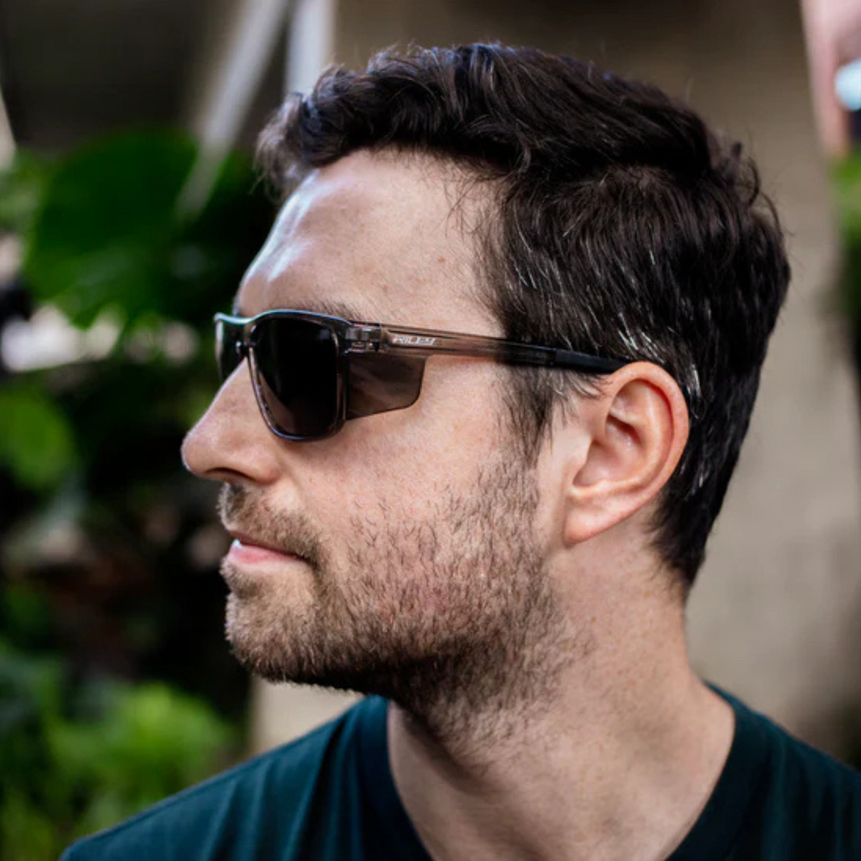 Riley Navigator X Safety Sunglasses – Grey Lens, Smoked Frame, Anti-Fog/Anti-Scratch