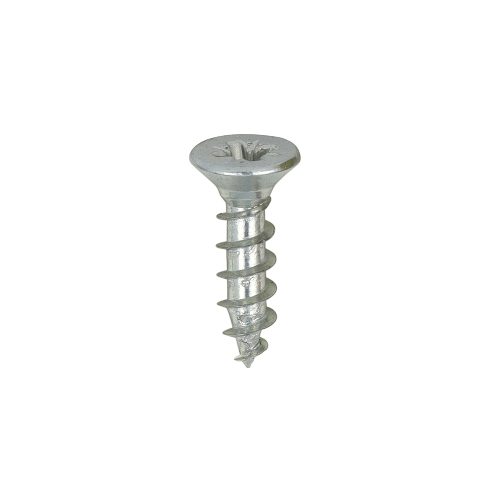 TIMCO Solo Chipboard & Woodscrews – PZ – Double Countersunk – Zinc