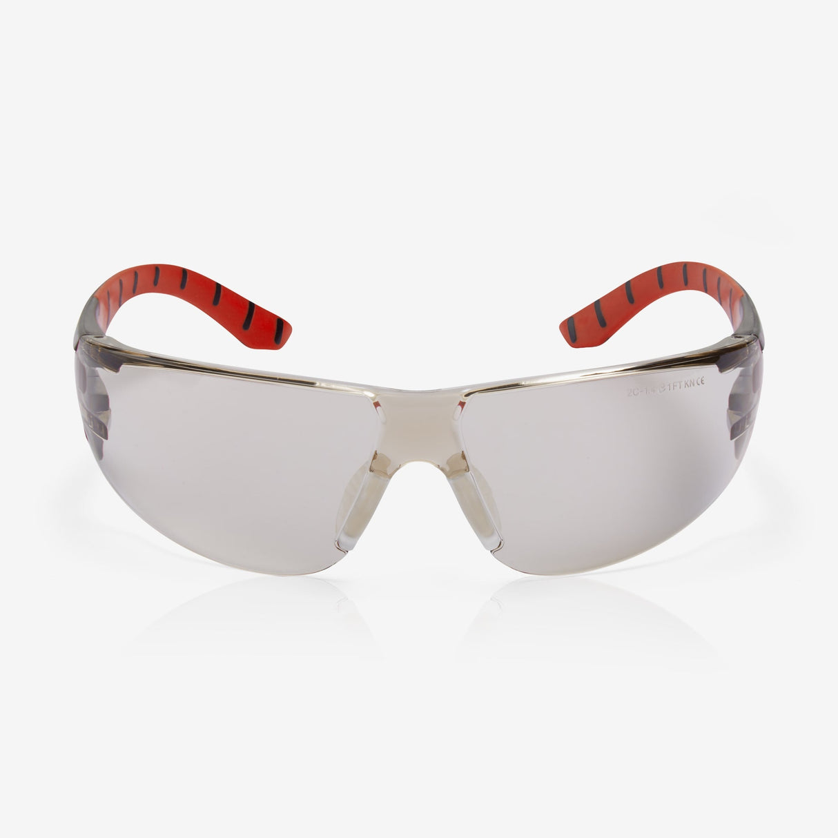 RILEY Stream Red Frameless Metal-Free Safety Glasses with LED Light Protective Lens