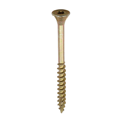 TIMCO C2 Floor-Fix – TX – Double Countersunk with Ribs – Twin-Cut – Yellow