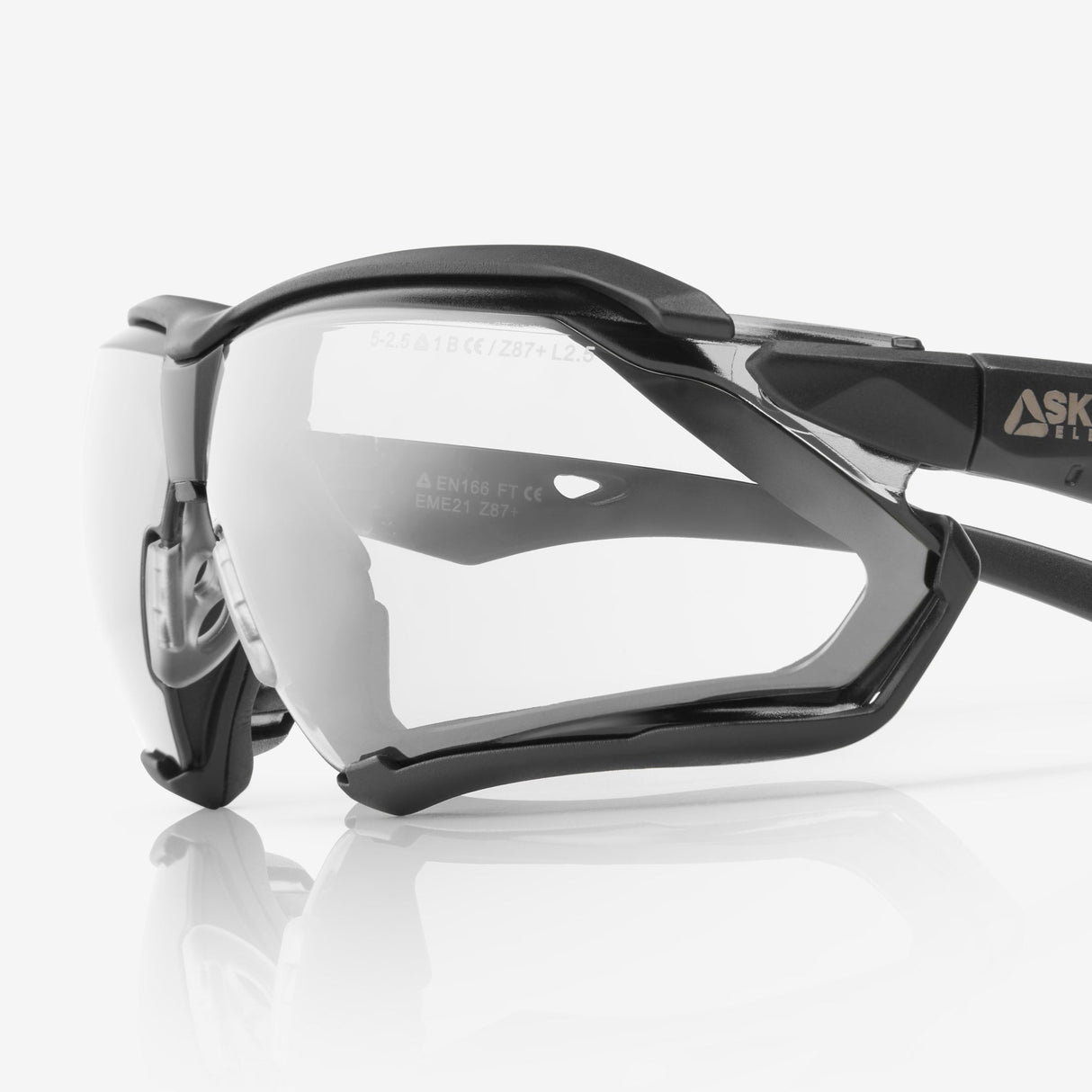 SKYTEC ELEMENTS EME21 Anti Scratch Anti Fog Sports Style Spoggles Safety Glasses & Protective Goggles Combination with Clear Lens