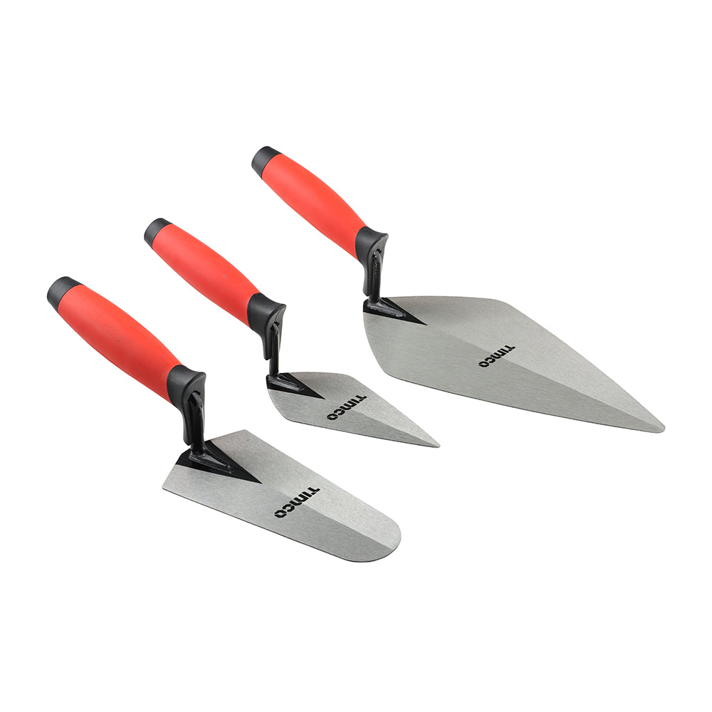 Professional Brick Trowel Set – 3 Piece