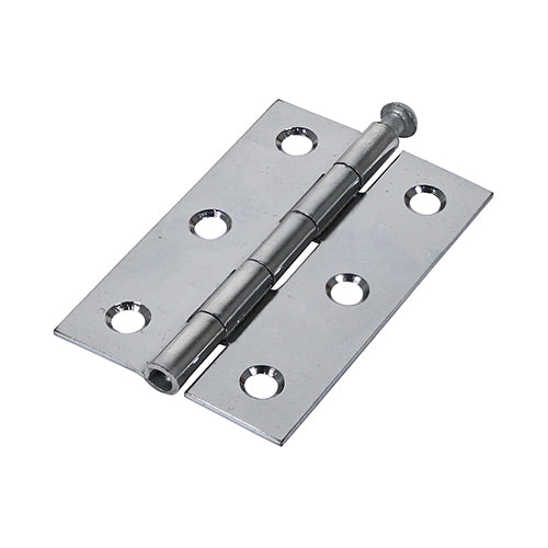 Butt Hinge - Loose Pin - Polished Chrome - For Doors