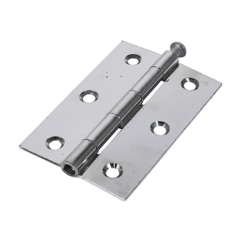 Butt Hinge - Loose Pin - Polished Chrome - For Doors