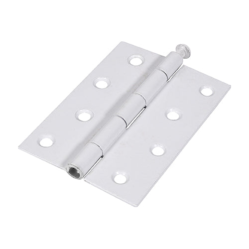 Butt Hinge - Loose Pin - Epoxy White - For Doors