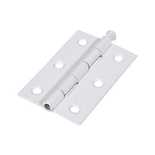Butt Hinge - Loose Pin - Epoxy White - For Doors