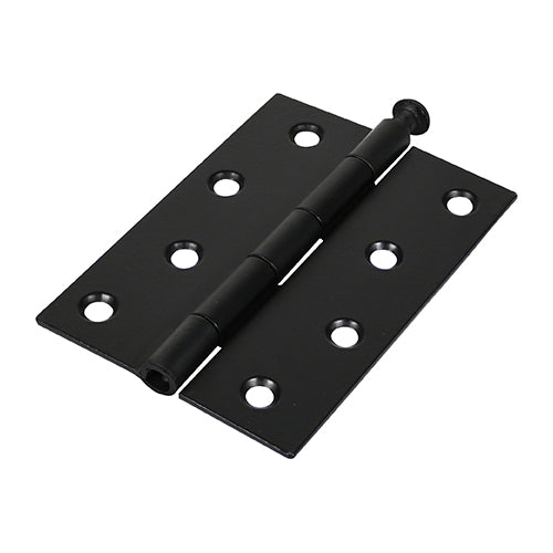 Butt Hinge - Loose Pin - Epoxy Black - For Doors