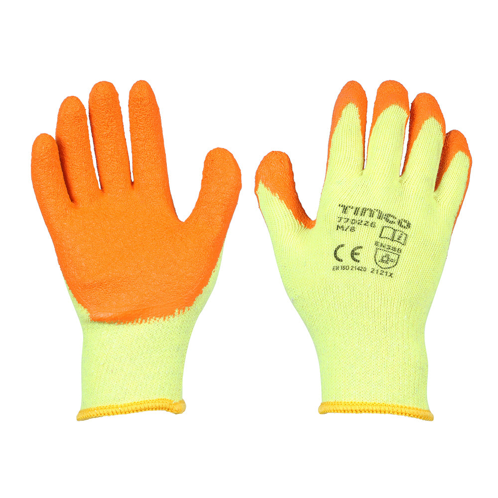 Eco Grip General Handling Gloves – Crinkle Latex Coated Polycotton