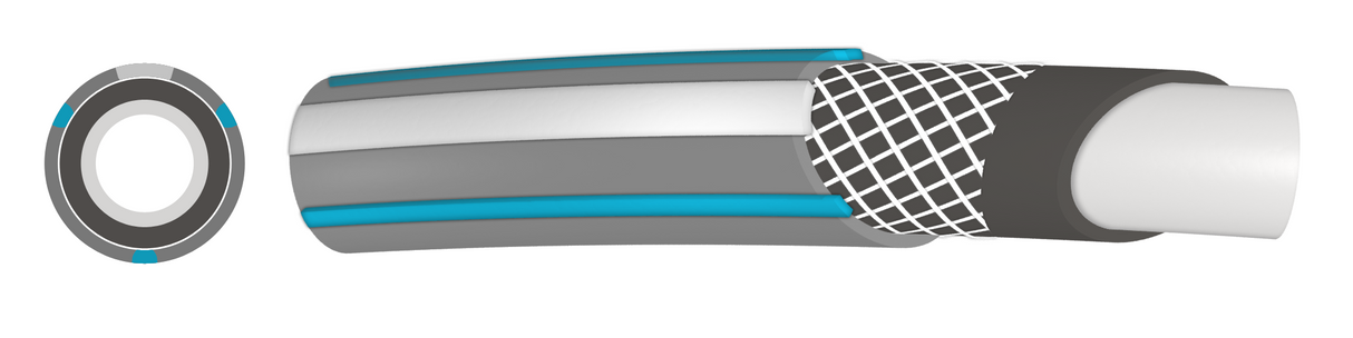 Garden Hose Set Gray