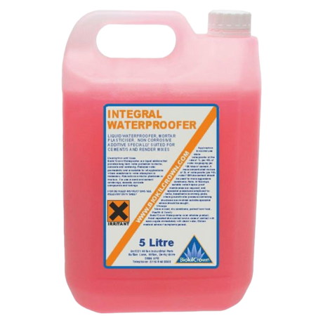 Biokil Crown Integral Waterproofer - Concentrated Liquid Waterproofing & Plasticising Admixture