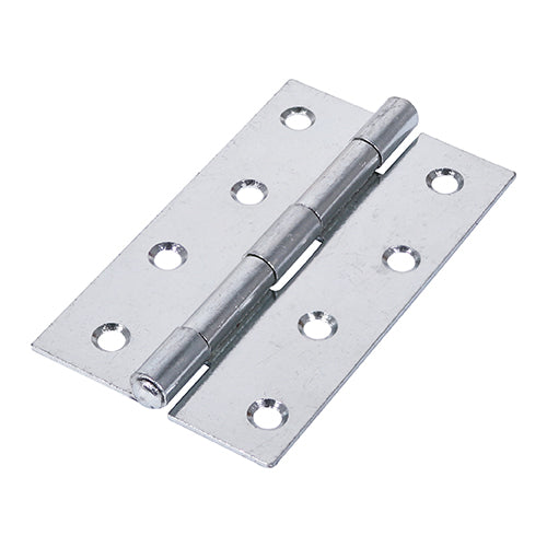 Narrow Uncranked Butt Hinge - Door Hinge - Zinc