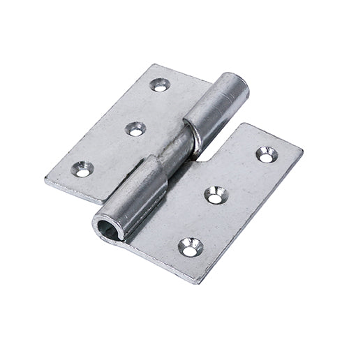 Rising Butt Hinge - Self Closing Door Hinge - Zinc