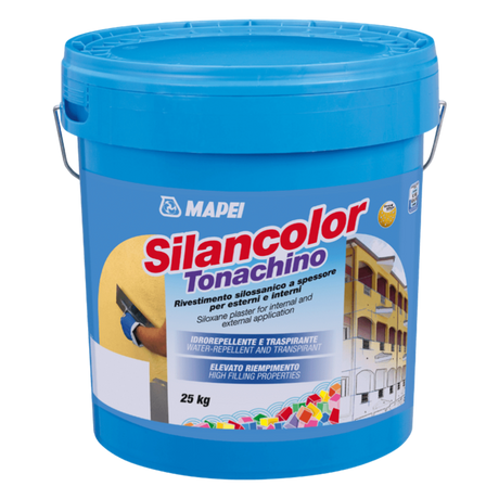 Mapei Silancolor Tonachino - Breathable Water-Repellent Siloxane Plaster