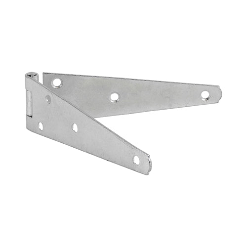 Medium Strap Tee Hinges – Zinc – Pair