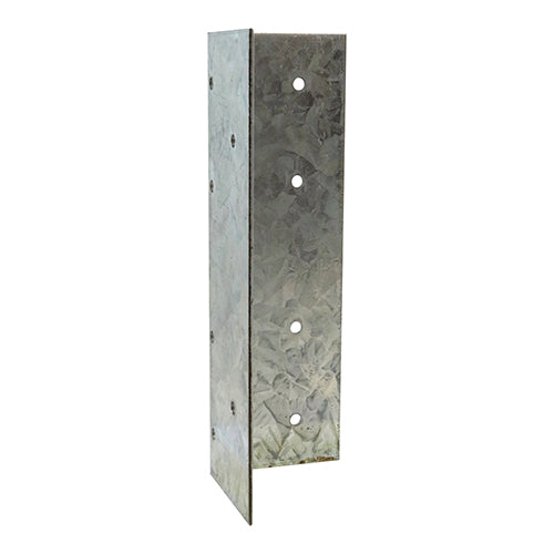 Universal Post Extender - Galvanised - 60 x 60 x 180mm