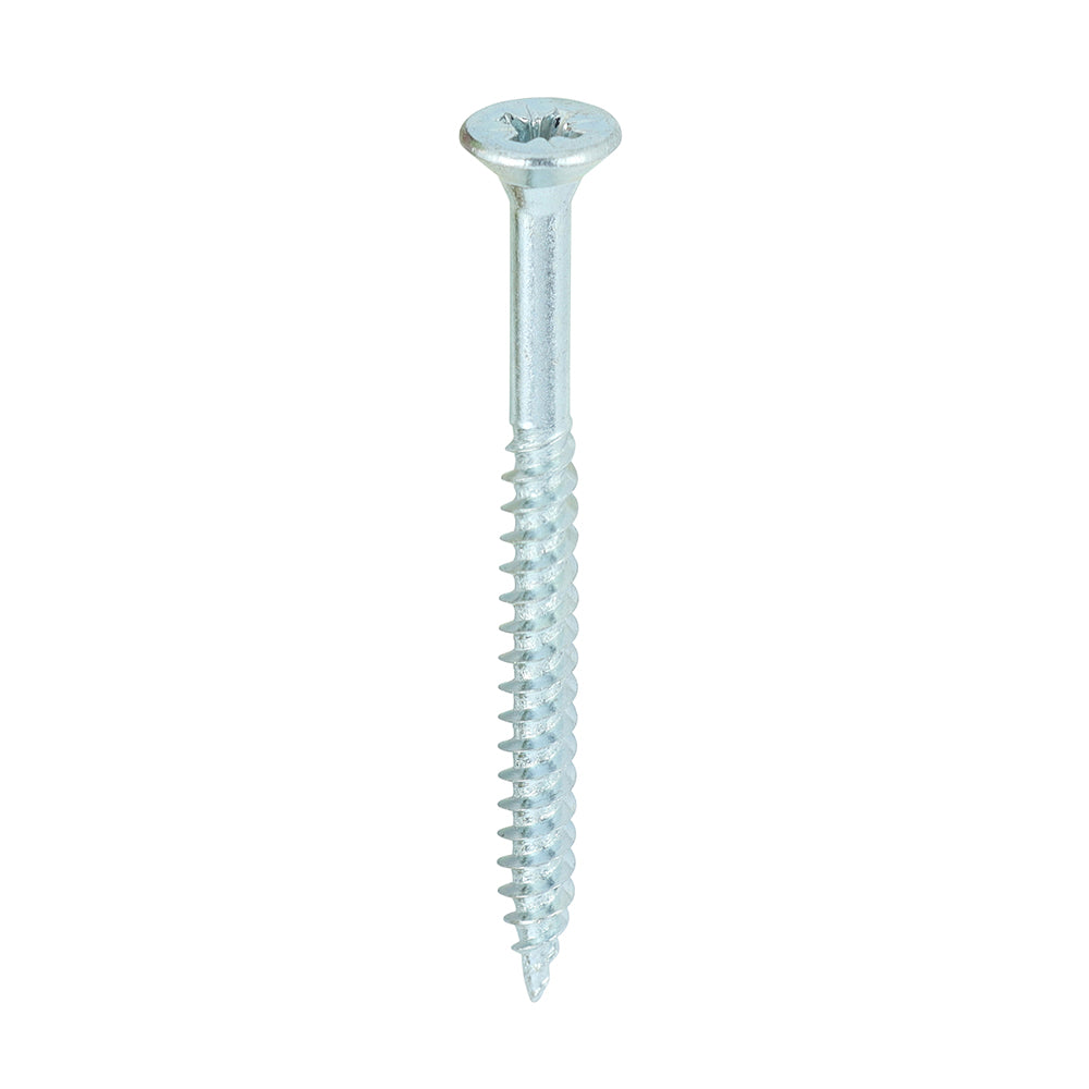 TIMCO Twin-Threaded Woodscrews – PZ – Double Countersunk – Zinc