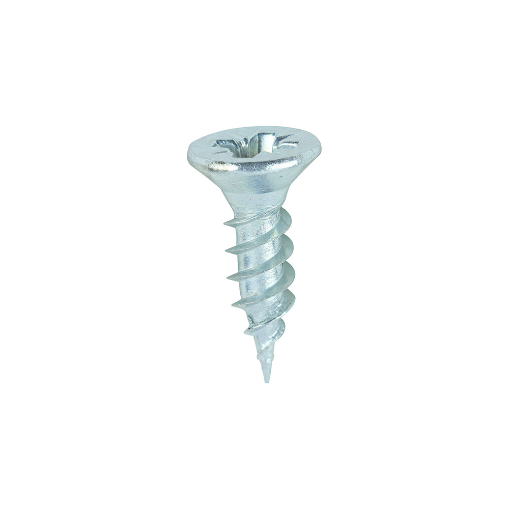 TIMCO Twin-Threaded Woodscrews – PZ – Double Countersunk – Zinc