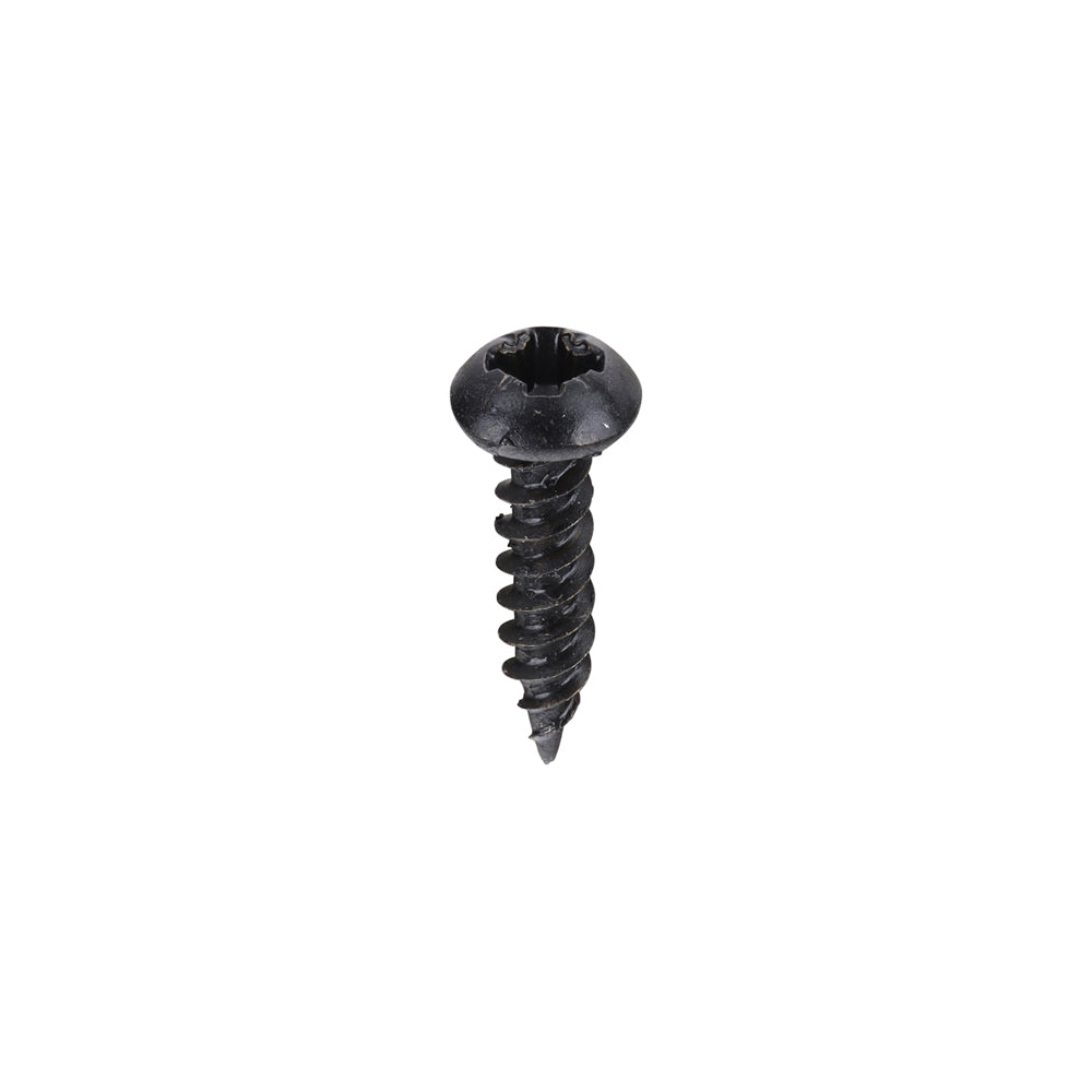 TIMCO Blackjax Woodscrews – PZ – Round – Black Organic