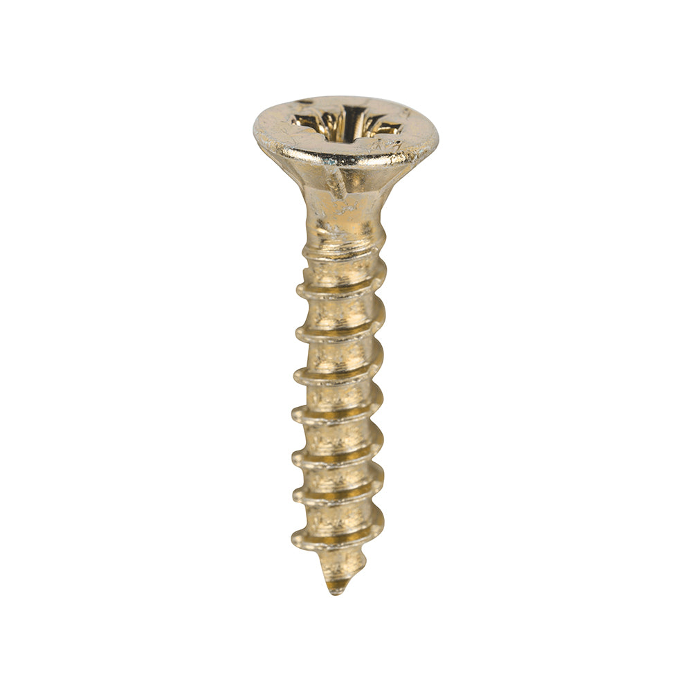 TIMCO Velocity Premium Multi-Use Screws – PZ – Double Countersunk – Yellow