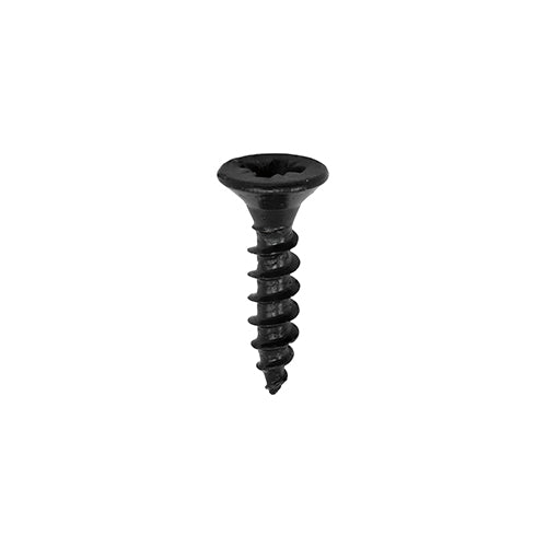 TIMCO Classic Multi-Purpose Screws - PZ - Double Countersunk - Exterior - Black Organic - 3.5 / 4.0 / 5.0