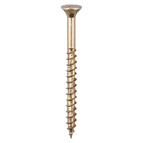 Velocity Premium Multi-Use Screws - PZ - Double Countersunk - Yellow - 6.0
