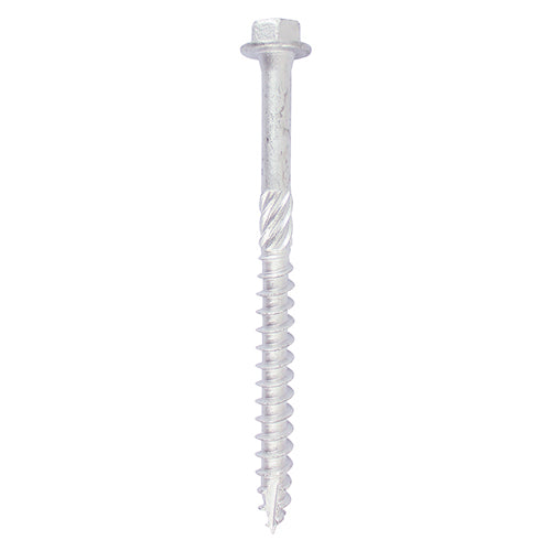 TIMCO Timber Frame Construction & Landscaping Screws – Hex – Exterior – Silver Organic