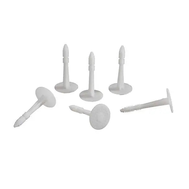 Membrane Plaster Plugs White