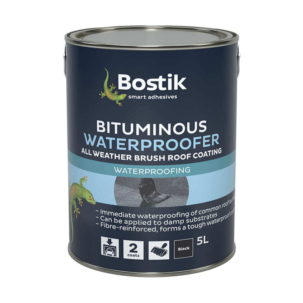 Bostik All Weather Brush Bituminous Waterproofer – 5L / 22.5L