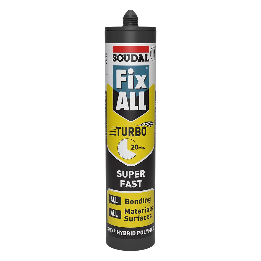 Soudal Fix ALL Turbo - Ultra-Fast Curing MS Polymer Adhesive