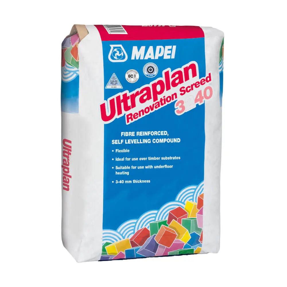 Mapei Ultraplan Renovation Screed 3240 - Fibre-Reinforced Self-Levelling Compound