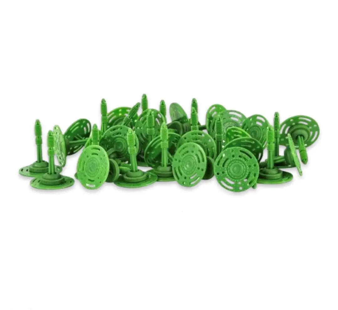 Biokil Crown Membrane Plaster Plugs – 60 mm Green (200‑Pack)