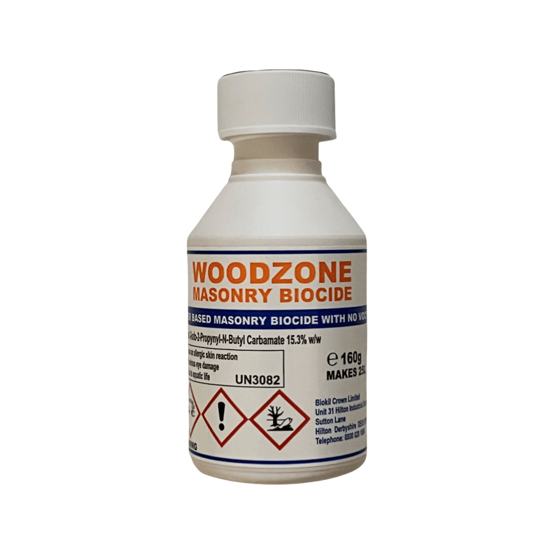 Woodzone Masonry Biocide - Dry Rot Eradication - Biokil Crown