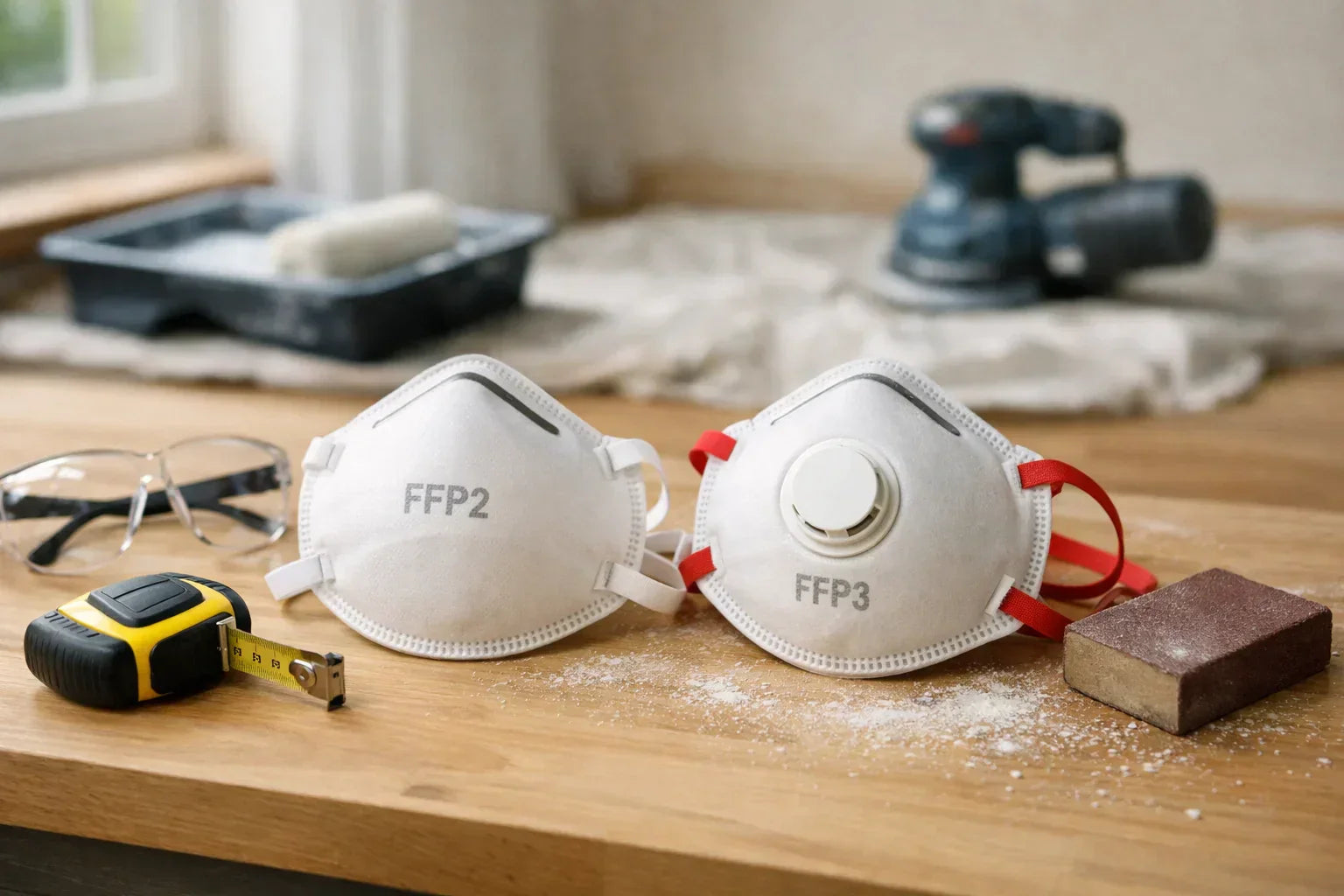 FFP2 vs FFP3 Masks Explained: Which One Do You Need for DIY?