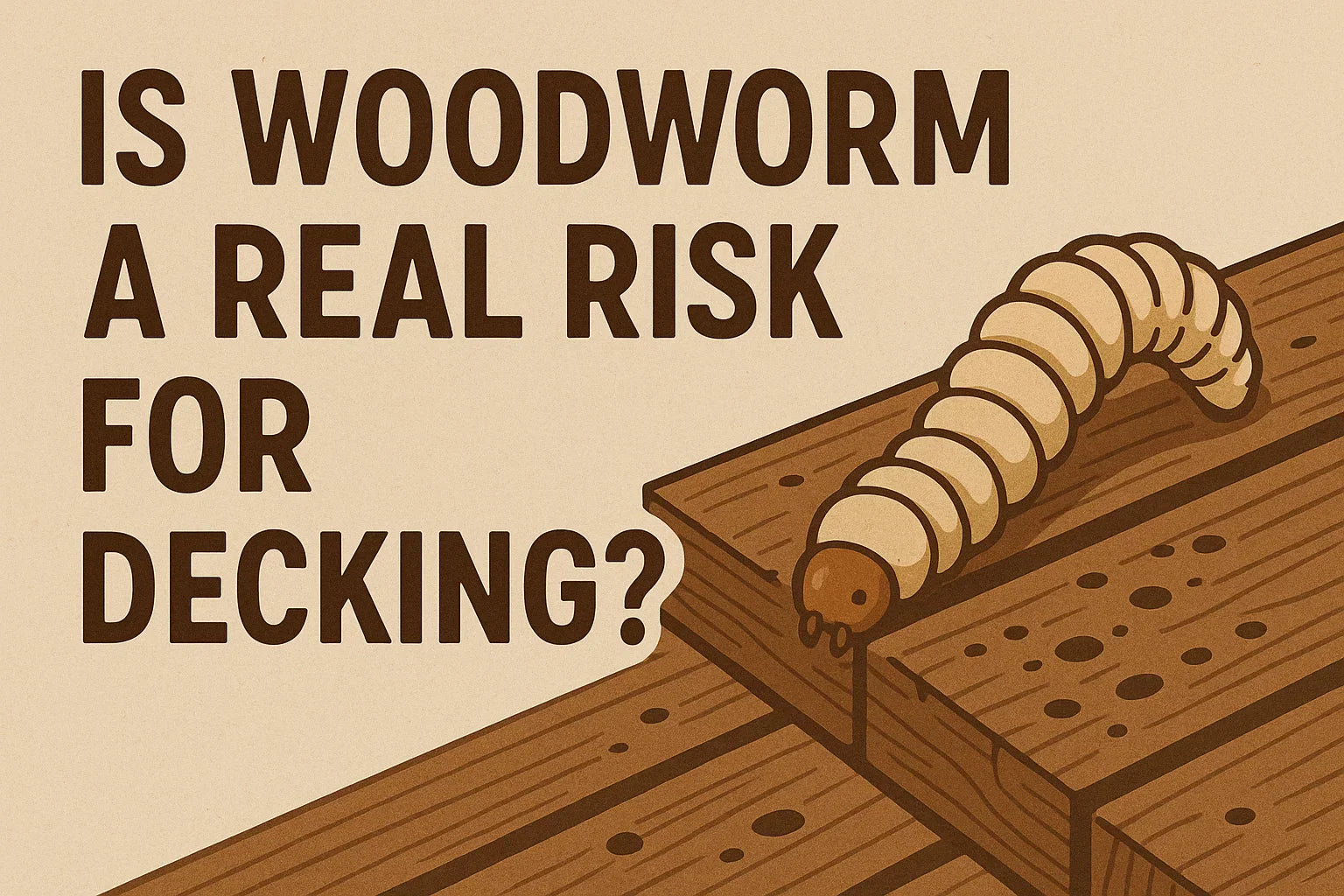 Can Decking in the UK Get Woodworm? Here’s What You Need to Know