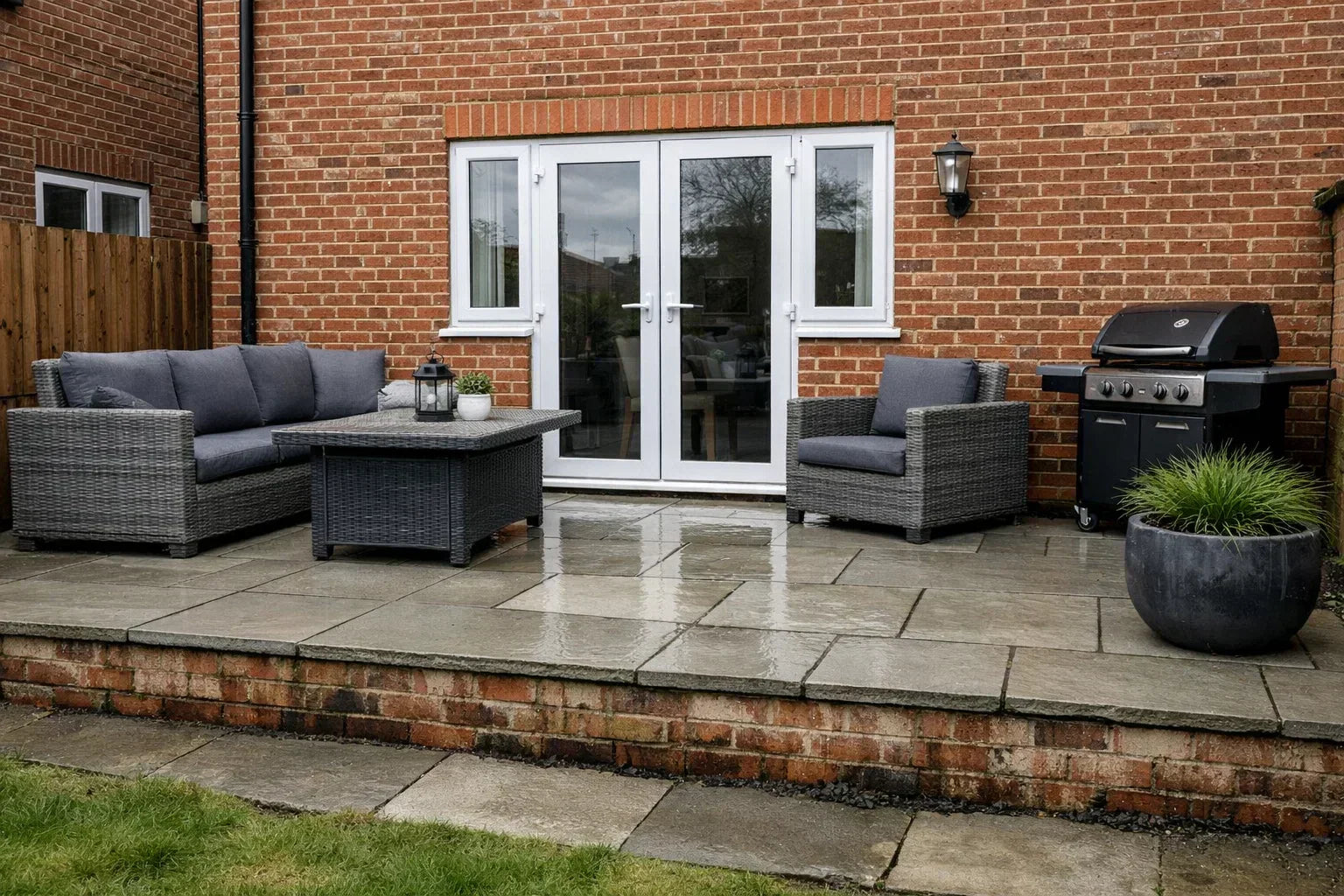 Patio Slabs Too High at the Door? Signs, Risks, and Fix Options for UK Homes