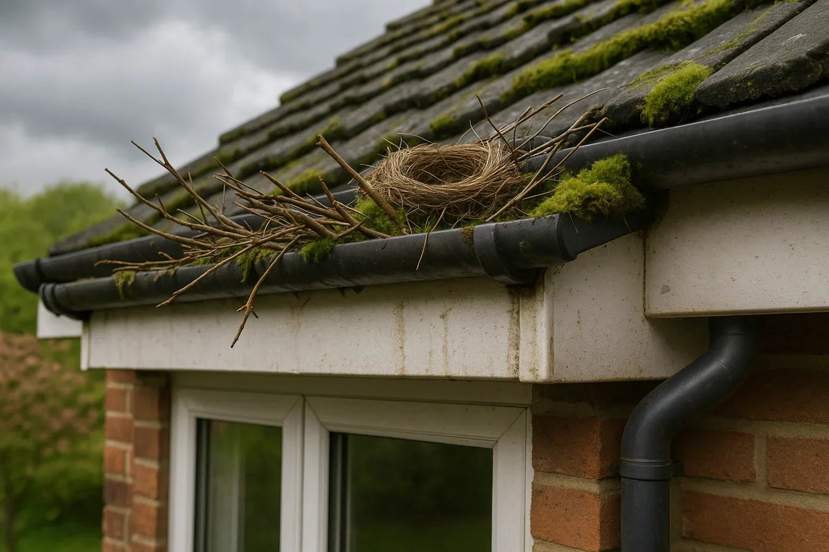 What to Do If Birds Are Nesting in Your Gutter (UK Guide) – DIY Refurb