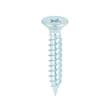 TIMCO Twin-Threaded Woodscrews – PZ – Double Countersunk – Zinc