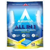 8 x Astonish All In One Dishwasher Tablets 42 Pack