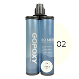 GoPoxy Epoxy Grout – “No-Mess” Peel-Off, Twin-Cartridge