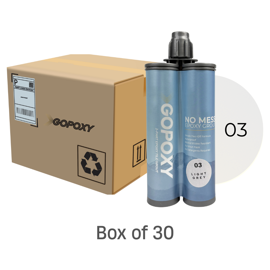 GoPoxy 'No Mess' Epoxy Grout – Box of 30