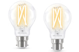 4lite WiZ Connected A60 Filament Clear WiFi LED Smart Bulb