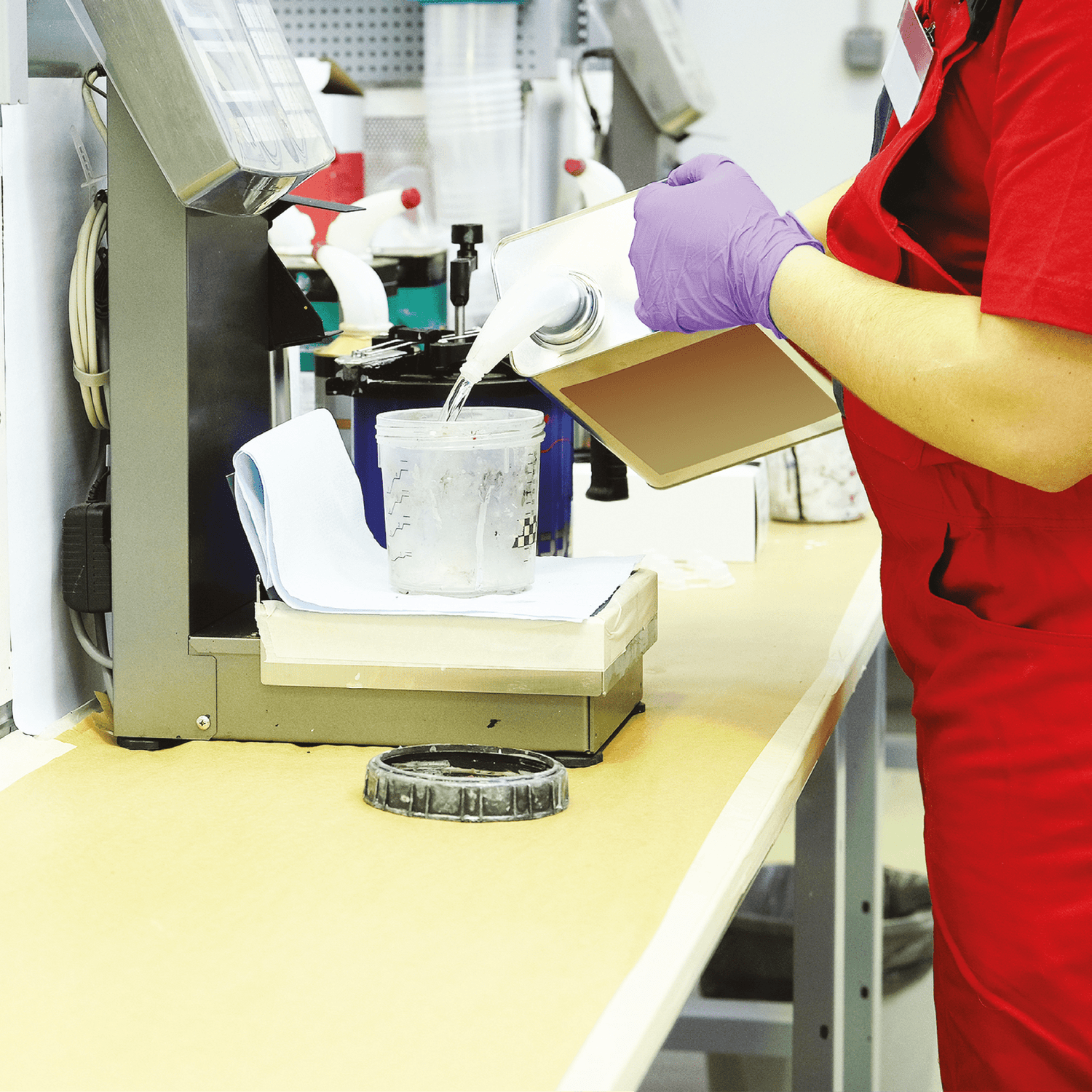 SKYTEC Iris Purple Nitrile Disposable Latex Free Gloves (BOX OF 100)