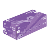 SKYTEC Iris Purple Nitrile Disposable Latex Free Gloves (BOX OF 100)