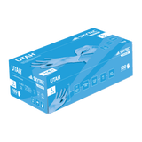 SKYTEC Utah Blue Nitrile Disposable Food Safe Latex Free Gloves (BOX OF 100)