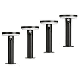 4lite Antheia IP54 Die-Cast Aluminium LED Solar Garden Spike Light with Built in PIR Motion Sensor