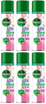 6 x Dettol Disinfectant Spray Orchard Blossom - 300ML