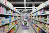 6 x Cif Professional Kitchen 2 In1 Cleaner And Disinfectant 750M