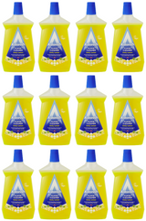 12 x Astonish Floor Cleaner Zesty Lemon 1 Litre