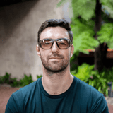 Riley Navigator X Safety Sunglasses – LED Lens, Smoked Frame, Anti-Fog/Anti-Scratch